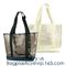 Women Gender and Casual Tote Shape large capacity clear PVC Beach Bag,Tote Bag Clear Transparent Shopping Bag For Women supplier