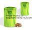 Heat Seal Flat Pocket Mylar Foil Open Top Packaging Bags Coffee Tea Food Storage Aluminum Foil Vacuum Pouch Bag  bagease supplier