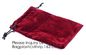 Trim Velvet Cloth Jewelry Pouches/Drawstring Bag Gift Bags,Wine Red, Blue, Red, Pink, Dark Green,Product Gift Bag PACK supplier