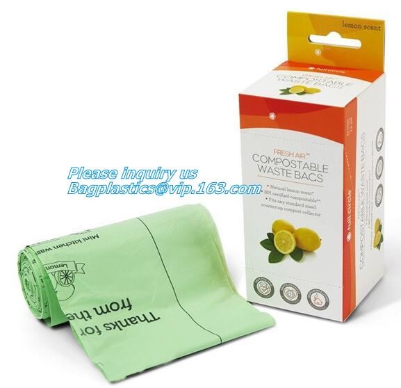 Drawstring Drawtape liner sacks, sachets, closure,shopping biodegradable compostable clear plastic grocery shopping bag,