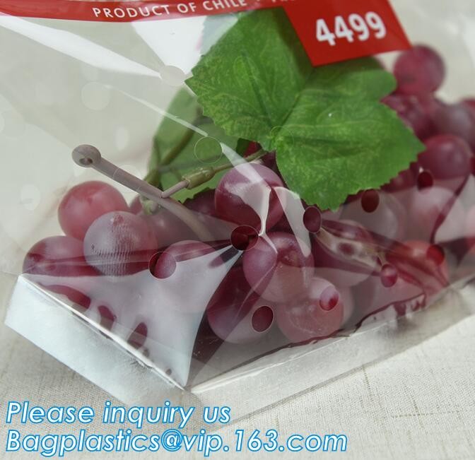 cpp printed slider zip lock vegetable fruit bag, grape packing bags