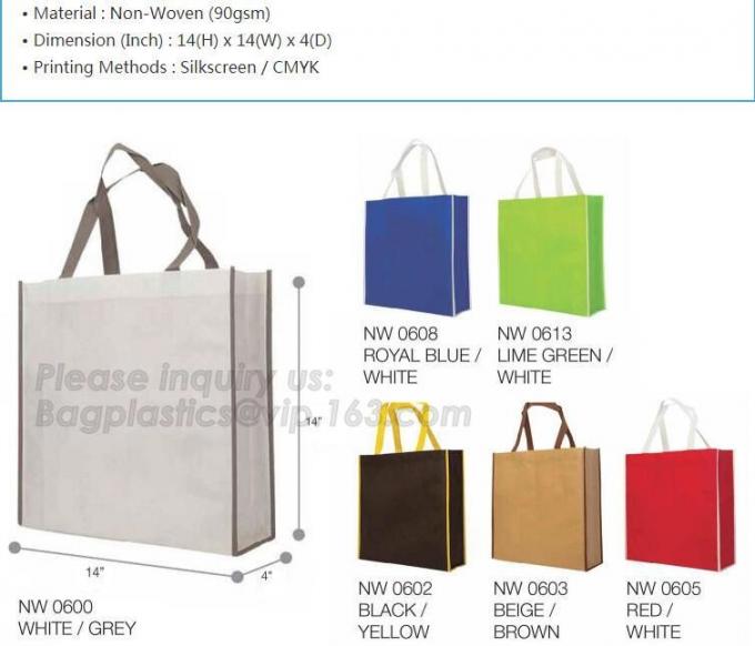 Custom PP Non Woven Bag Shopping, Custom PP Non Woven Shopping Bag, Image Non Woven Tote Bag, Bagease, Bagplastics