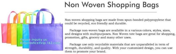 Custom PP Non Woven Bag Shopping, Custom PP Non Woven Shopping Bag, Image Non Woven Tote Bag, Bagease, Bagplastics