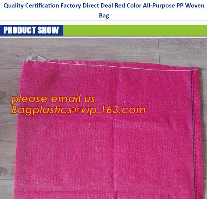 China PP Woven Bag/Sack for50kg cement,flour,rice,fertilizer,food,feed,sand,construction garbage pp woven bag for packin
