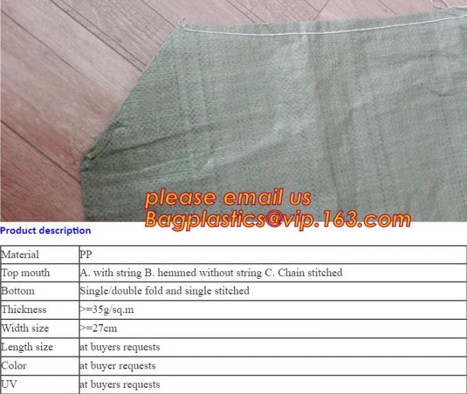 China PP Woven Bag/Sack for50kg cement,flour,rice,fertilizer,food,feed,sand,construction garbage pp woven bag for packin