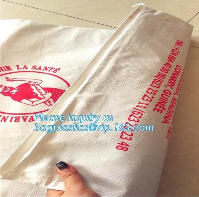 China PP Woven Bag/Sack for50kg cement,flour,rice,fertilizer,food,feed,sand,construction garbage pp woven bag for packin