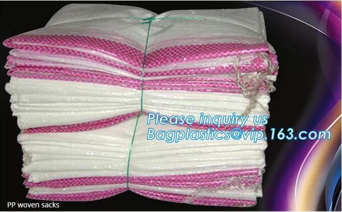 China PP Woven Bag/Sack for50kg cement,flour,rice,fertilizer,food,feed,sand,construction garbage pp woven bag for packin