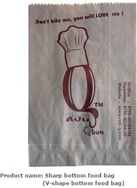 snack paper bag, snack bag, deli bag, deli paper bag, deli wrap bag, wrapping paper bag,fast food lunch bag, hot dog bag