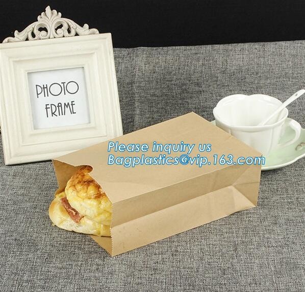snack paper bag, snack bag, deli bag, deli paper bag, deli wrap bag, wrapping paper bag,fast food lunch bag, hot dog bag
