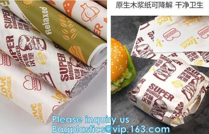 snack paper bag, snack bag, deli bag, deli paper bag, deli wrap bag, wrapping paper bag,fast food lunch bag, hot dog bag
