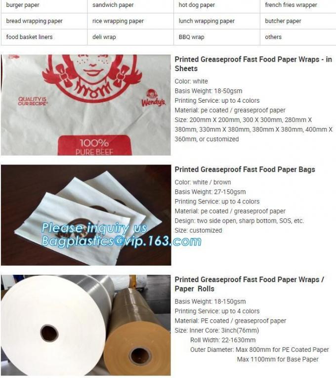 snack paper bag, snack bag, deli bag, deli paper bag, deli wrap bag, wrapping paper bag,fast food lunch bag, hot dog bag