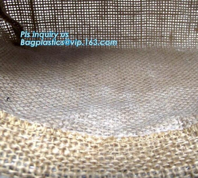 Jute material small toy storage basket,Printing set of 3 Jute storage basket ,storage bin , laundry basket bin bagease