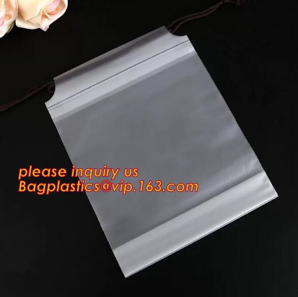 biodegradable Factory Direct High Quality Drawstring Pouch Custom Printed Draw String Laundry Clothing Packaging Courier