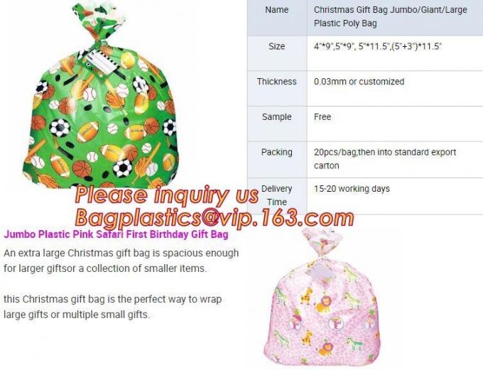 extra large plastic gift bags