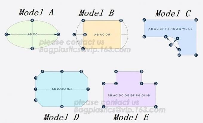 Polka Dots Banquet Plastic Tablecloths Table Cover Wedding Party Decorations, plastic oval table tablecloth PVC waterpro