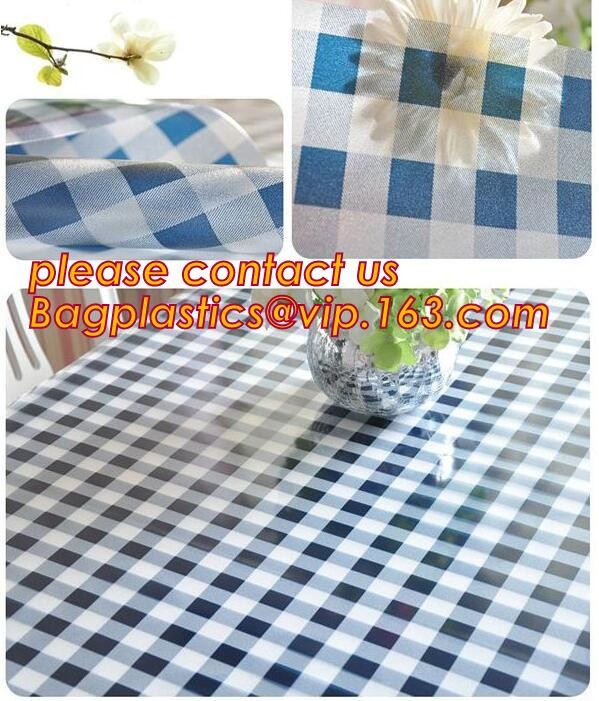 Polka Dots Banquet Plastic Tablecloths Table Cover Wedding Party Decorations, plastic oval table tablecloth PVC waterpro