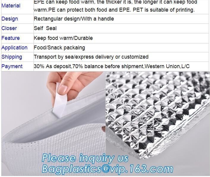 cooler bag insulation material