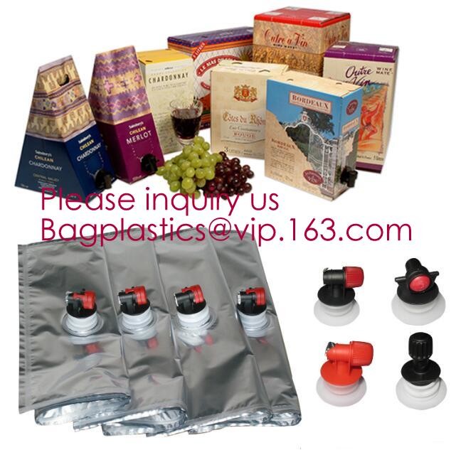 Wine Juice Bag in box packaging 3l 5l 10l plastic wine bags,Fruit Juice