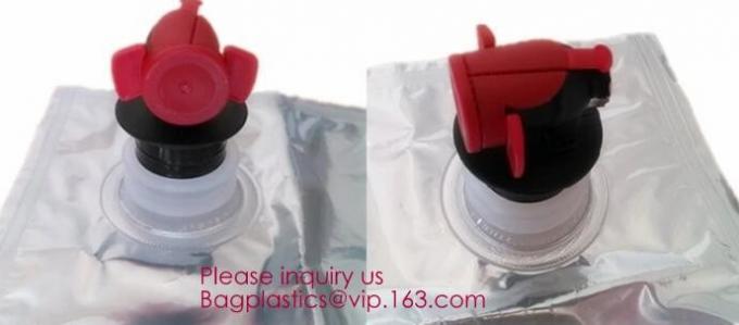 3L ,5L ,10L ,20 L Wine Dispenser Packaging Bag milk Spout bib Bag In Box,butterfly valve box bag/juice plastic BIB bag i