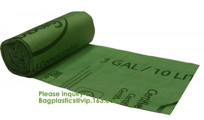 Drawstring Drawtape liner sacks, sachets, closure,shopping biodegradable compostable clear plastic grocery shopping bag,