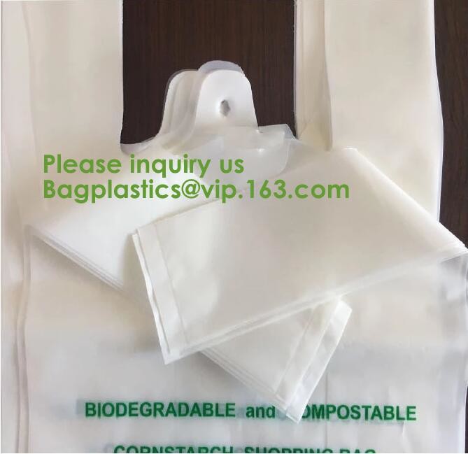 Drawstring Drawtape liner sacks, sachets, closure,shopping biodegradable compostable clear plastic grocery shopping bag,