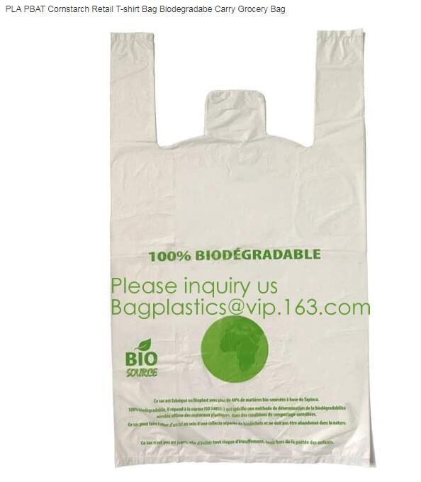 Drawstring Drawtape liner sacks, sachets, closure,shopping biodegradable compostable clear plastic grocery shopping bag,