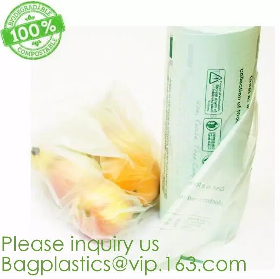 Drawstring Drawtape liner sacks, sachets, closure,shopping biodegradable compostable clear plastic grocery shopping bag,