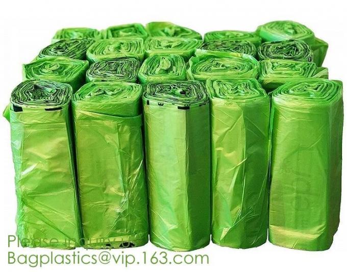 Drawstring Drawtape liner sacks, sachets, closure,shopping biodegradable compostable clear plastic grocery shopping bag,