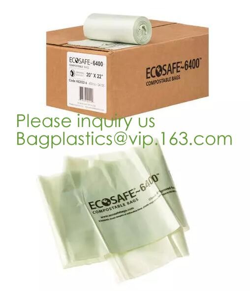 Drawstring Drawtape liner sacks, sachets, closure,shopping biodegradable compostable clear plastic grocery shopping bag,