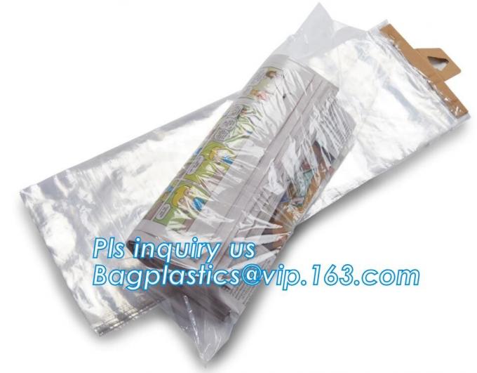 polyethylene wicket bag,biodegradable wicket poly bags fashionable wicket bag with card heder,Wicket Bread Packaging Bag