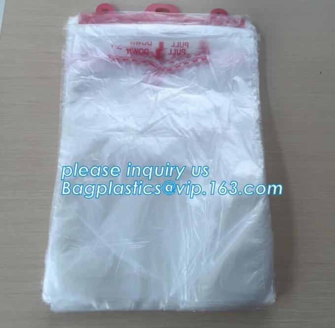 polyethylene wicket bag,biodegradable wicket poly bags fashionable wicket bag with card heder,Wicket Bread Packaging Bag