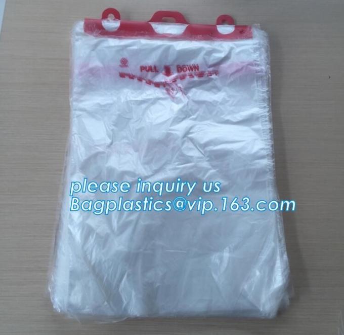 polyethylene wicket bag,biodegradable wicket poly bags fashionable wicket bag with card heder,Wicket Bread Packaging Bag
