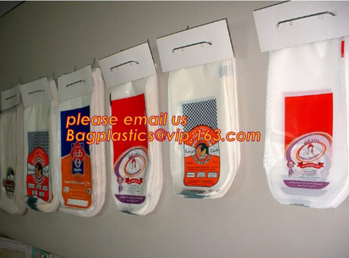 polyethylene wicket bag,biodegradable wicket poly bags fashionable wicket bag with card heder,Wicket Bread Packaging Bag