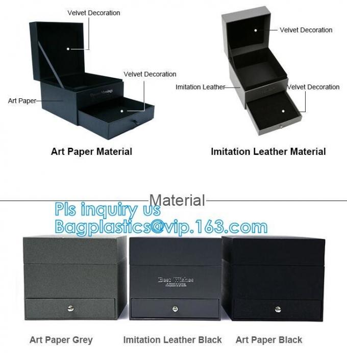 rigid paper packaging , custom logo printed foldable cardboard