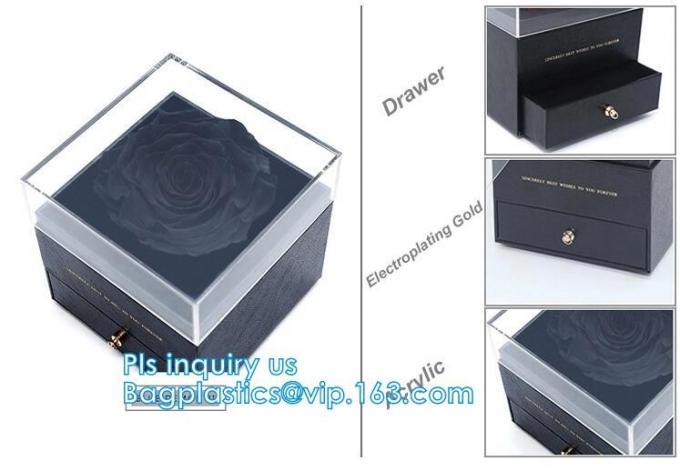 rigid paper packaging , custom logo printed foldable cardboard