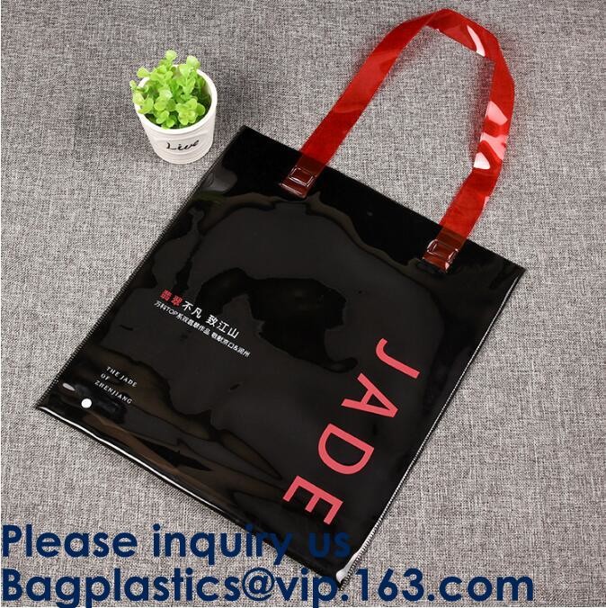 clear plastic fashion bags