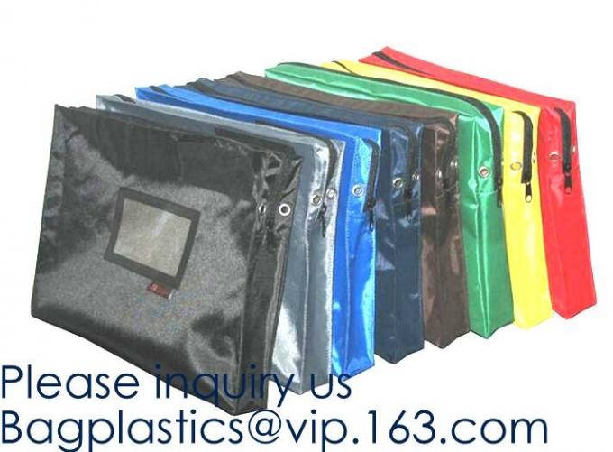 Custom Multi Function Waterproof Nylon Security Night Deposit Bags