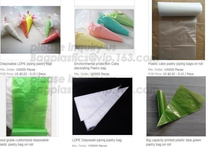 PE Plastic Icing Piping Cake Decorating Pastry Bag Candy Making Bags, Cake Cream, Decorating, Pastry Bags, Piping, Pastr