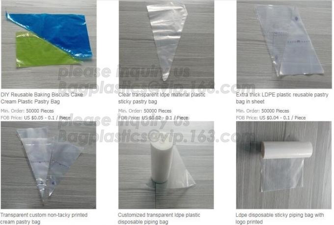 PE Plastic Icing Piping Cake Decorating Pastry Bag Candy Making Bags, Cake Cream, Decorating, Pastry Bags, Piping, Pastr