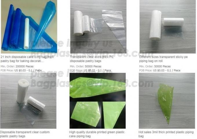 PE Plastic Icing Piping Cake Decorating Pastry Bag Candy Making Bags, Cake Cream, Decorating, Pastry Bags, Piping, Pastr