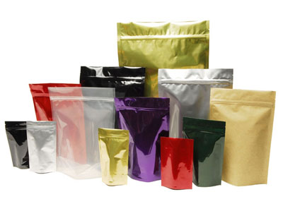 Custom Logo & Design Stand Up Pouch Kraft paper bags, Cookie packaging, Tea pack, Coffee pack, Oil packaging, Juice pack
