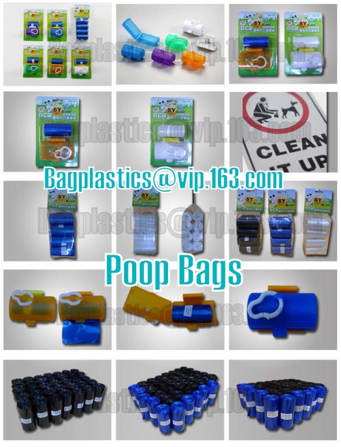 Biodegradable Dog Cat Pet Poop, Waste Pick-up Bags, Biodegradable Garbage Bag Clean-up Bag