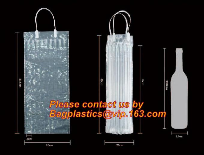 Wine airbag packaging, airbag, U bag, L bag, Q bag, double pack bags, air bubble bag, mailer, roll, toner cartridge air
