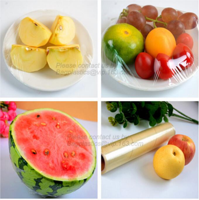 wrapping PVC transparent cling film, food grade cast cling film