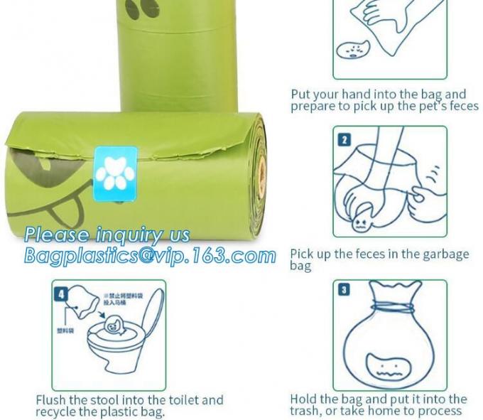 Nappy Sacks, Biodegradable Compostable Scented High Quality HDPE