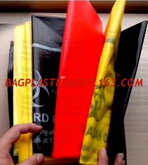 China Biohazard Bags, LDPE bags, HDPE bags, LLDPE bags, Yellow bags, Red bags, Blue bags, sacks, waste diposal bags, jumbo supplier