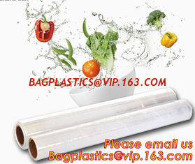 China Stretch And Fresh Re-usable Food Wraps Silicone Plastic Stretch Cling Film, Food grade LDPE cling film,LDPE stretch film supplier