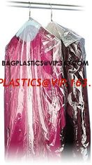 China Cheap Wholesale Transparent Disposable Garment Plastic plastic dry cleaning bags on roll for clothing supplier