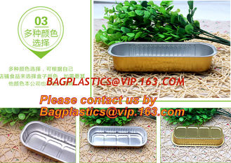 China Disposable aluminum foil container /plate/pan/take away food packaing supplier