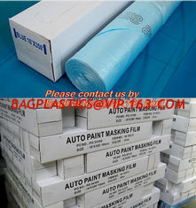 China Car Carpet Masking Perforated Adhesive Film, Auto used plastic masking film,plastic film for cars supplier